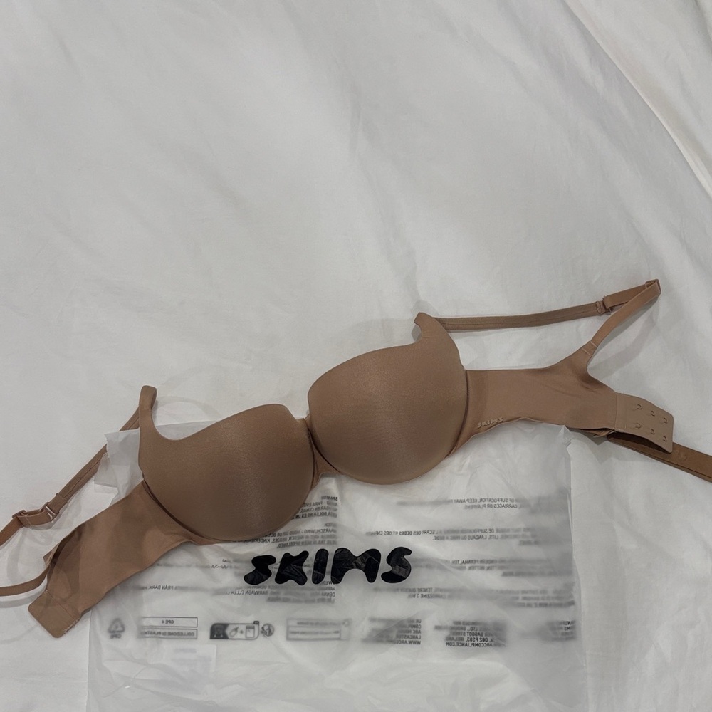 SKIMS Women's Push-Up Balconette Bra in Clay
